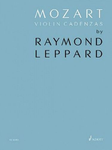 Cover image for Mozart Violin Cadenzas