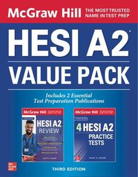 Cover image for McGraw Hill HESI A2 Value Pack, Third Edition