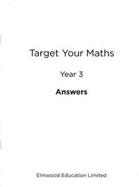 Cover image for Target Your Maths Year 3 Answer Book