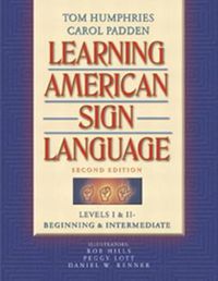 Cover image for Learning American Sign Language: Beginning and Intermediate, Levels 1-2