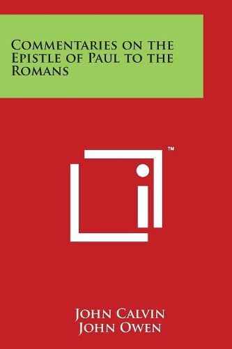 Cover image for Commentaries on the Epistle of Paul to the Romans