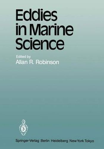 Cover image for Eddies in Marine Science