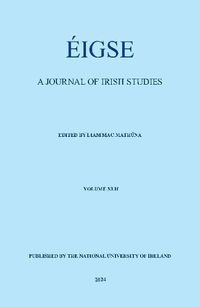 Cover image for Eigse