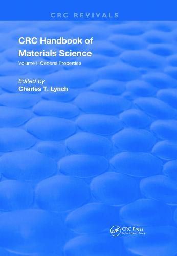 Handbook of Materials Science: Volume 1 General Properties