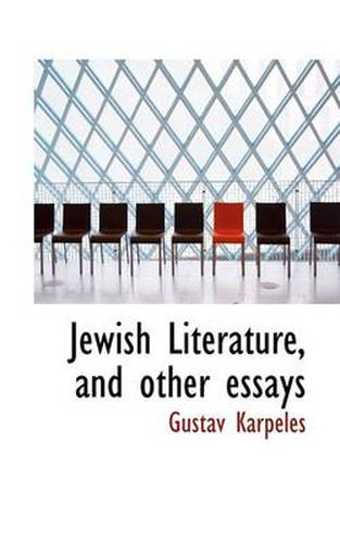 Cover image for Jewish Literature, and Other Essays