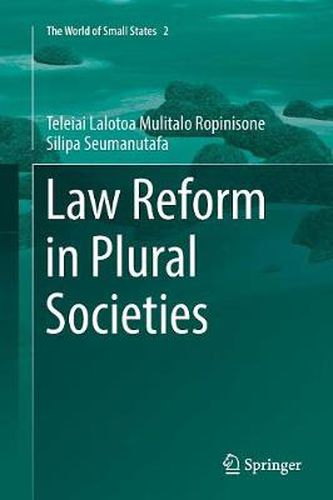 Cover image for Law Reform in Plural Societies