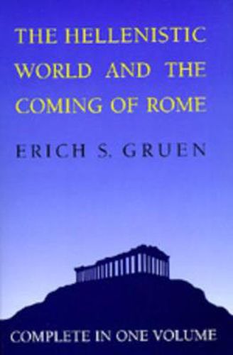 Cover image for The Hellenistic World and the Coming of Rome