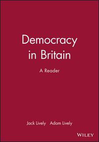 Cover image for Democracy in Britain: A Reader