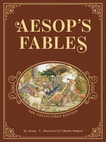 Cover image for Aesop's Fables: The Collectible Leather Edition