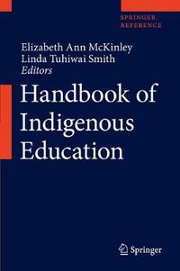 Cover image for Handbook of Indigenous Education