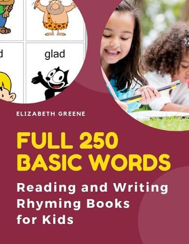 Full 250 Basic Words Reading and Writing Rhyming Books for Kids