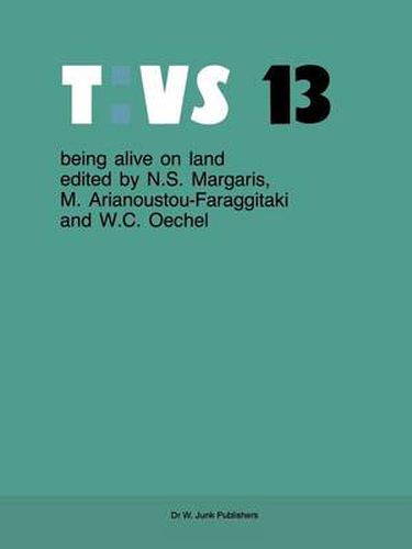 Cover image for Being alive on land: Proceedings of the International Symposium on Adaptations to the Terrestial Environment Held in Halkidiki, Greece, 1982