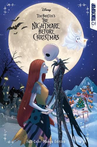 Cover image for Disney Tim Burton's The Nightmare Before Christmas Full-Color Manga Edition