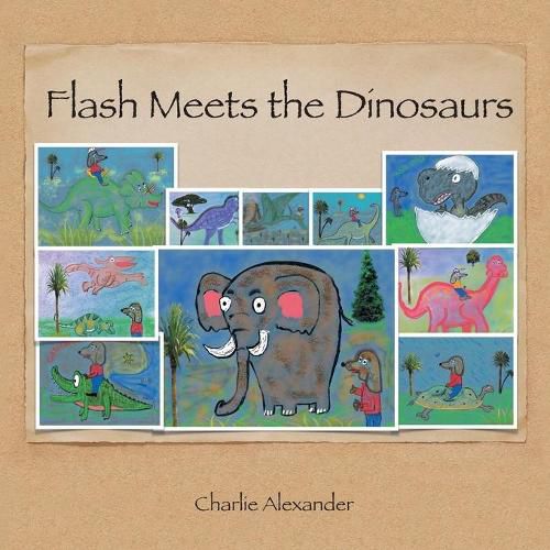 Cover image for Flash Meets the Dinosaurs