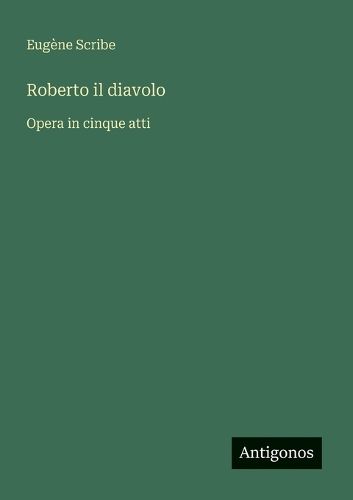 Cover image for Roberto il diavolo
