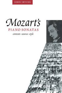 Cover image for Mozart's Piano Sonatas: Contexts, Sources, Style
