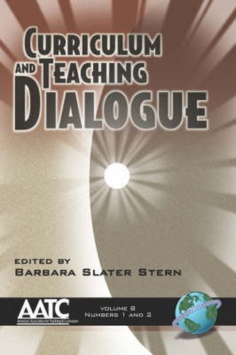 Cover image for Curriculum and Teaching Dialogue v. 8