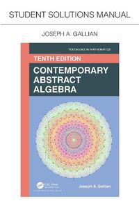 Cover image for Student Solutions Manual: Contemporary Abstract Algebra