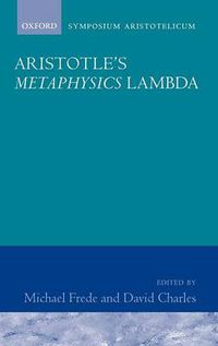 Cover image for Aristotle's  Metaphysics ,  Lambda