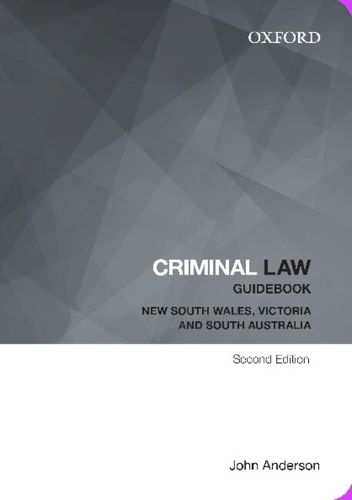 Cover image for Criminal Law Guidebook: New South Wales, Victoria and South Australia