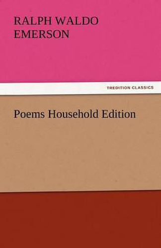 Cover image for Poems Household Edition