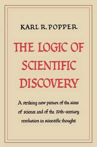 Cover image for The Logic of Scientific Discovery