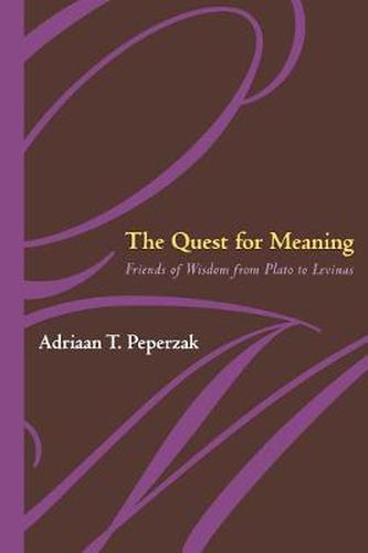 Cover image for The Quest For Meaning: Friends of Wisdom from Plato to Levinas