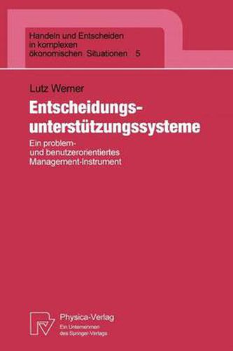 Cover image for Entscheidungsunterstutzungssysteme