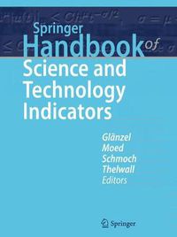 Cover image for Springer Handbook of Science and Technology Indicators