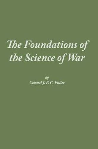 Cover image for The Foundations of the Science of War