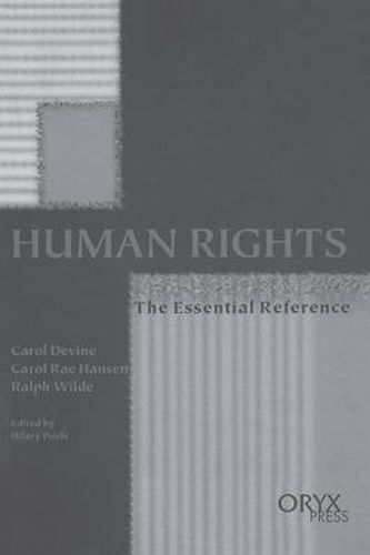 Cover image for Human Rights: The Essential Reference