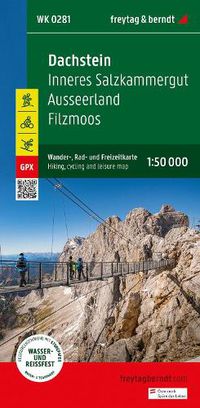 Cover image for Dachstein, hiking, cycling and leisure map 1:50,000, freytag & berndt, WK 0281