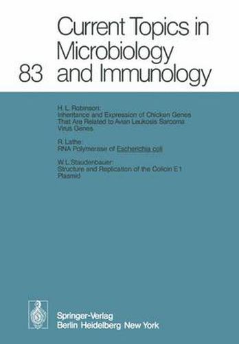 Cover image for Current Topics in Microbiology and Immunology