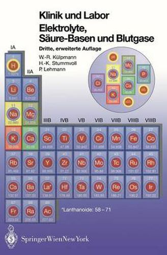 Cover image for Klinik und Labor Elektrolyke, Saure-Basen und Blutgase