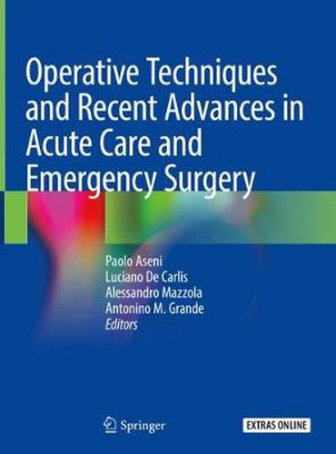 Cover image for Operative Techniques and Recent Advances in Acute Care and Emergency Surgery