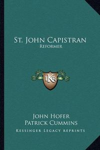 Cover image for St. John Capistran: Reformer