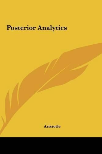 Cover image for Posterior Analytics