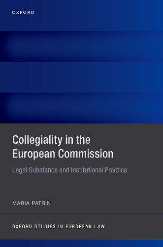 Cover image for Collegiality in the European Commission