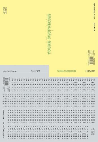 Cover image for Jeremias Altmann - YOUNG PROPHECIES / MACHINES