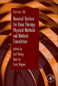 Cover image for Nonviral Vectors for Gene Therapy: Physical Methods and Medical Translation