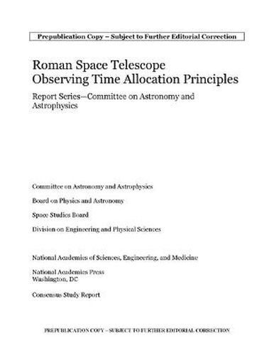 Roman Space Telescope Observations