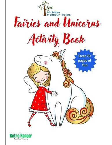 Cover image for Hidden Hollow Tales Fairies and Unicorns Activity Book