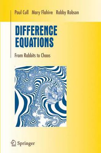 Cover image for Difference Equations: From Rabbits to Chaos