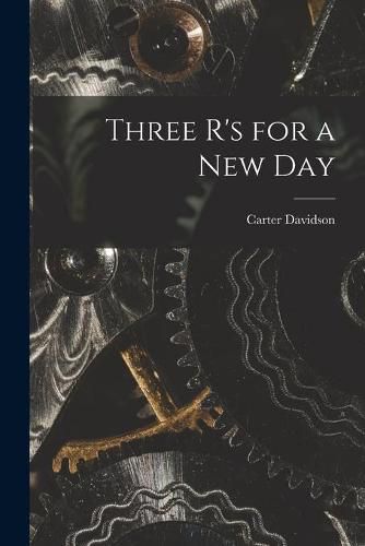 Cover image for Three R's for a New Day