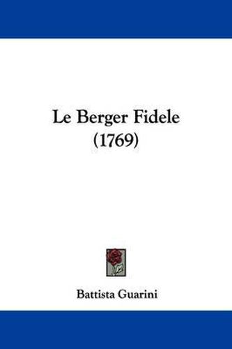 Cover image for Le Berger Fidele (1769)