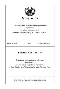 Cover image for Treaty Series 3018 (English/French Edition)