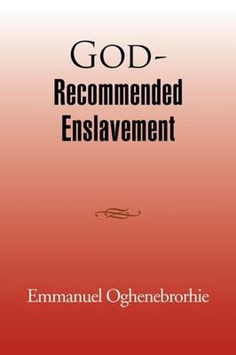 Cover image for God-Recommended Enslavement