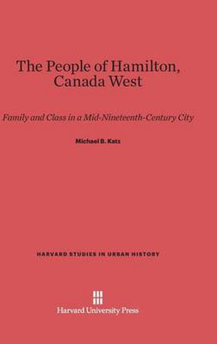 The People of Hamilton, Canada West
