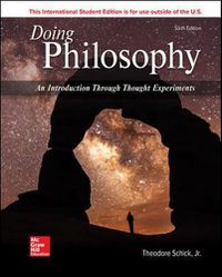 Cover image for ISE Doing Philosophy: An Introduction Through Thought Experiments