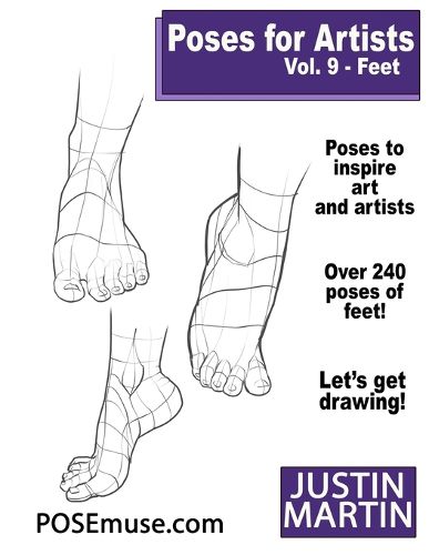 Cover image for Poses for Artists Volume 9 Feet